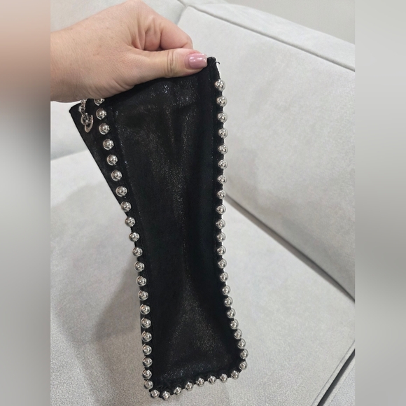 ZARA Black Studded Chain Tote Bag – Silver Hardware - Picture 7 of 16